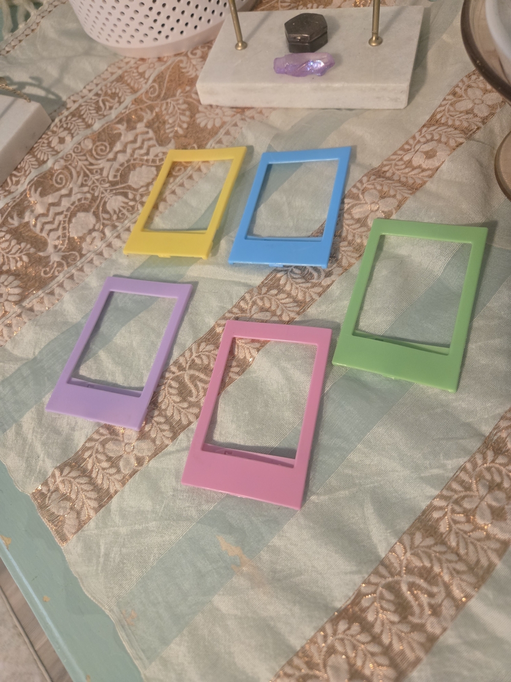 Pastel Photo Frames Set of 5